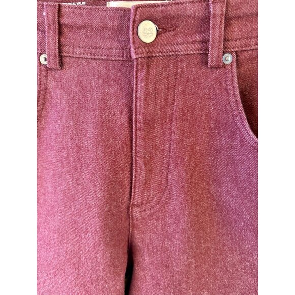 Baykan Denim Mauve Design Sample Jeans Cropped Fit - Picture 15 of 16
